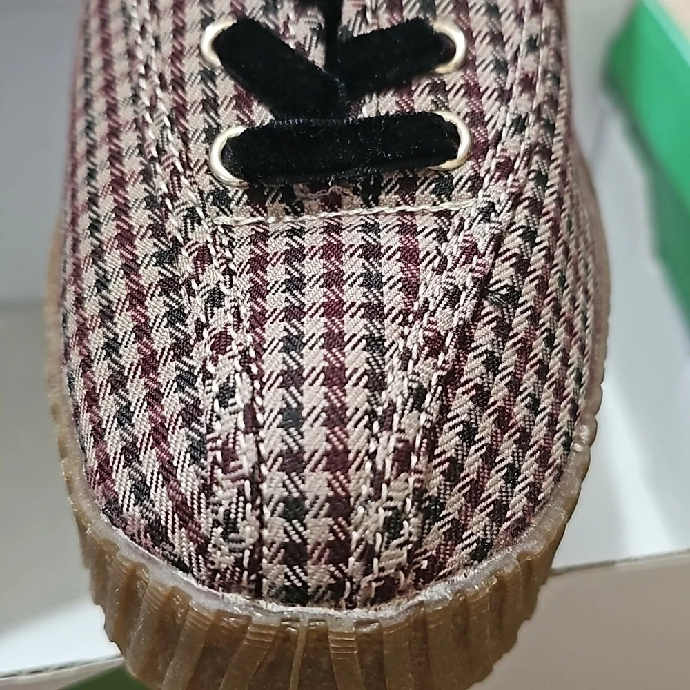 Tretorn Plaid Nylite Plus Bold Shoes Size‎ 7.5 New - Picture 5 of 14